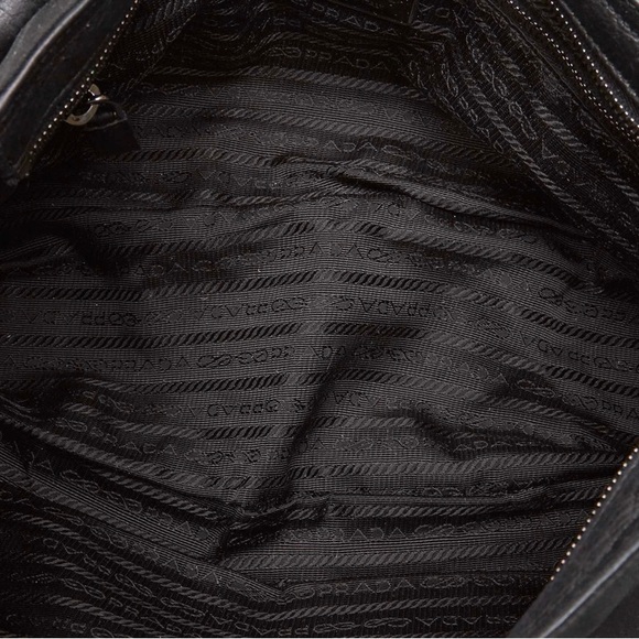 Prada Leather Flap and Nylon Bag - Picture 8 of 13